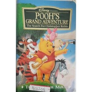 Pooh's Grand Adventure: The Search for Christopher Robin (VHS, 1997) Disney Home